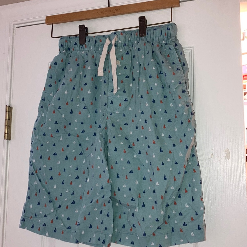 Shorts with sail boats